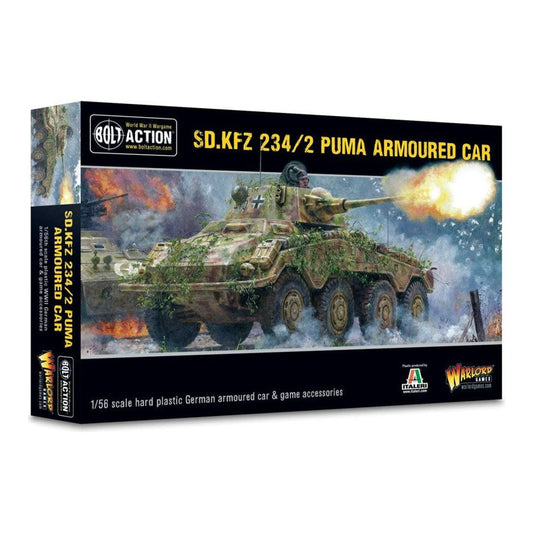 402012009 Bolt Action 1/56 Puma Sd.Kfz 234/2 Armoured Car