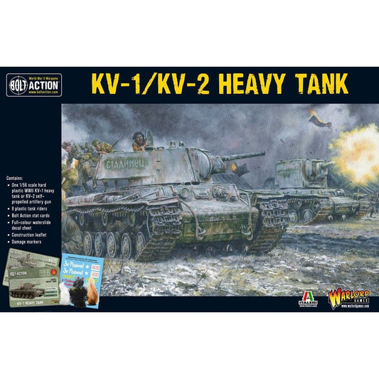 402014001 Bolt Action 1/56 KV1/2 Soviet Heavy Tank (Plastic)