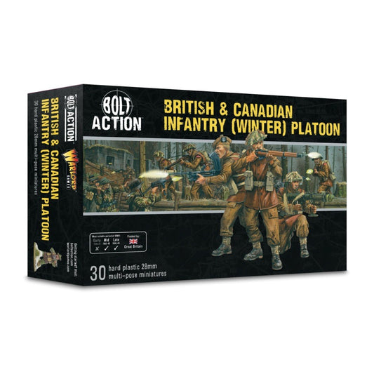 402011027 Bolt Action 3: British & Canadian infantry (winter) platoon