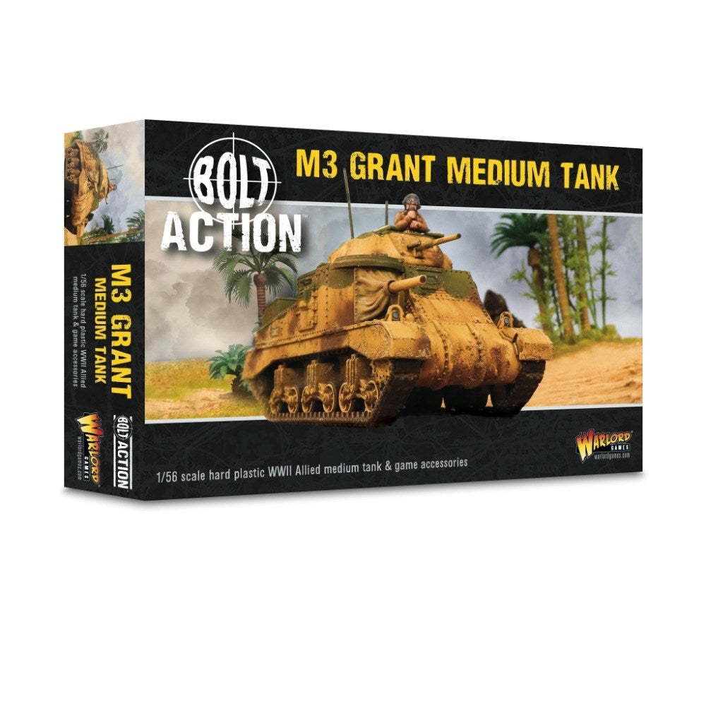 402011051 Bolt Action 3: M3 Grant Medium Tank – Injection Models Now