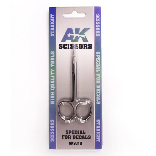 9310 Ak Interactive - Tools - Scissors Straight. (Special Decals And Paper)