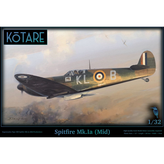 32001 Kotare 1/32 Spitfire Mk.Ia (Mid)