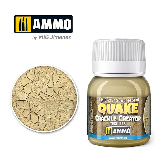 2184 Ammo by MIG - Dioramas - Quake Crackle Creator Textures - Scorched Sand 40ml