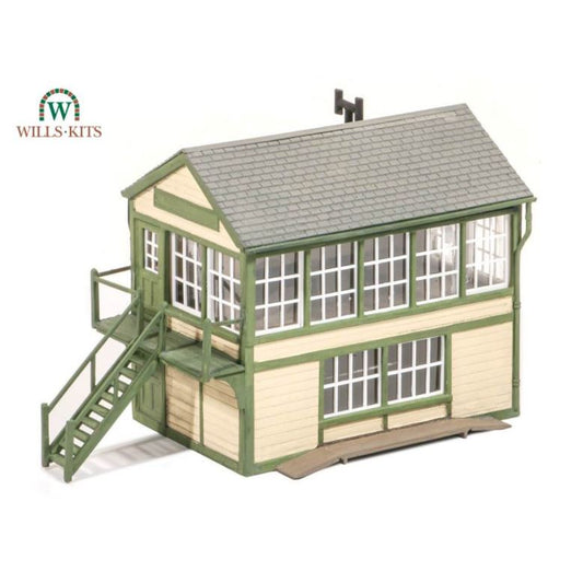 Wills SS48 OO Scenic Series Kit Timber Signal Box