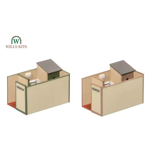 SS65 Wills OO Scale Scenic Series Kit Small Gents Toilet