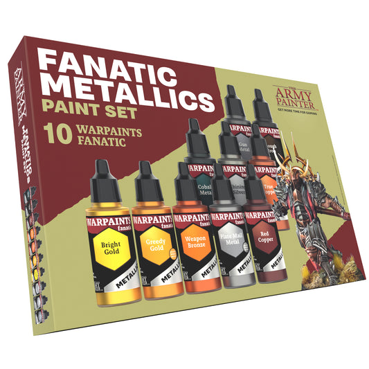 WP8069 The Army Painter - Warpaints Fanatic: Metallics Set