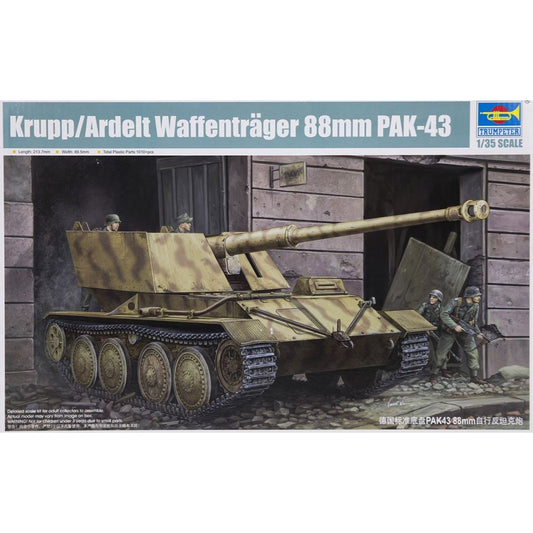 01587 Trumpeter 1/35 Krupp With 88mm Pak-43
