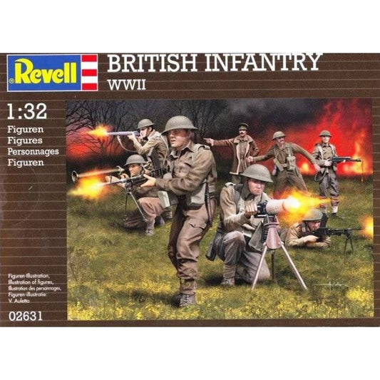 02631 Revell 1/32 British Infantry WWII