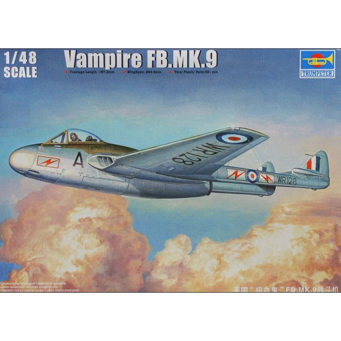 02875 Trumpeter 1/48 Vampire Fb Mk.9