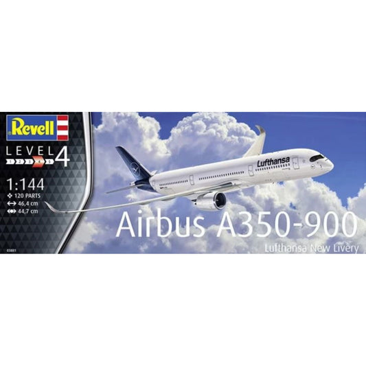 3881 Revell 1/144 Airbus A350-900 Lufth