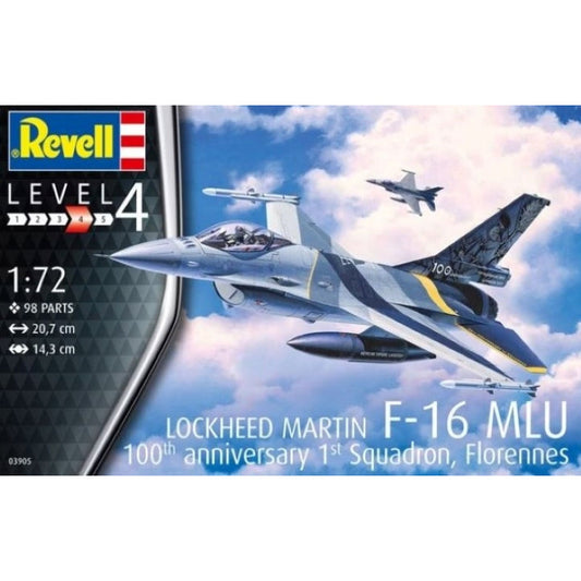 3905 Revell 1/72 F-16 MLU 100th Anniversary