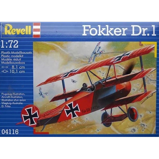 4116 Revell 1/72 Fokker Dr.1 Triplane