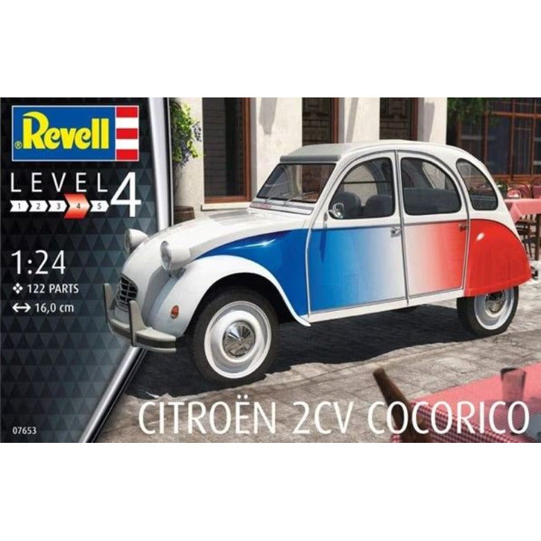 07653 Revell 1/24 Citroen 2CV Cocorico