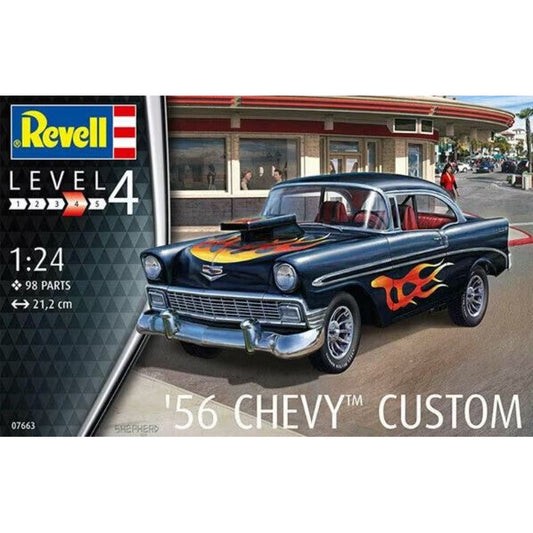 07663 Revell 1/24 Chevy Custom 1956