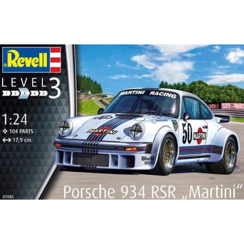 07685 Revell 1/24 Porsche 934 RSR "Martini"