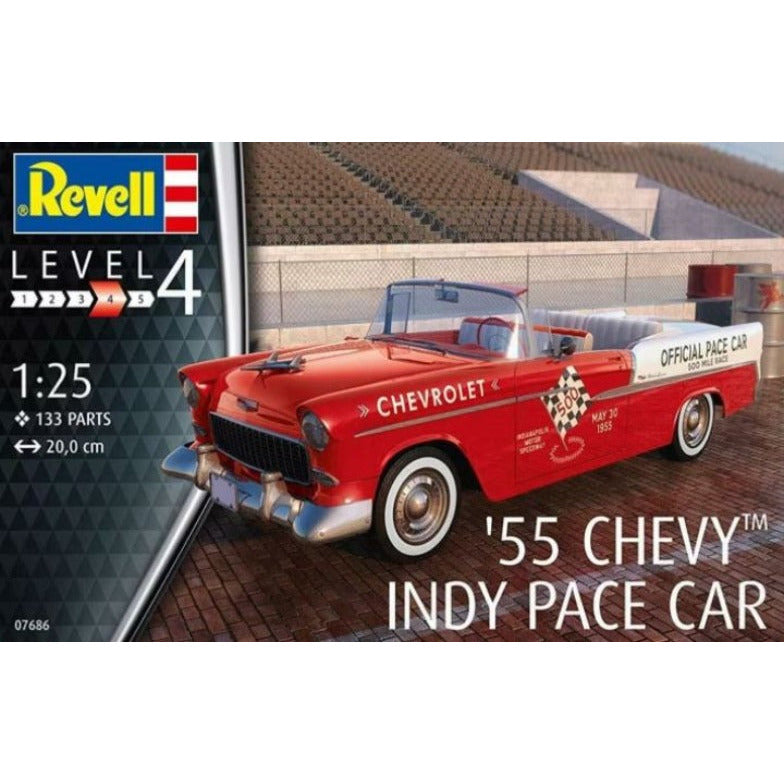 07686 Revell 1/24 Chevy Indy Pace Car 1955