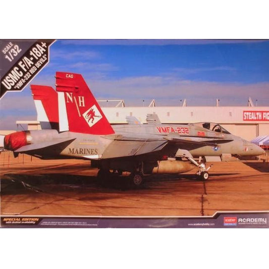 12107 Academy 1/32 Usmc F/A-18A Red Devils VMFA-232