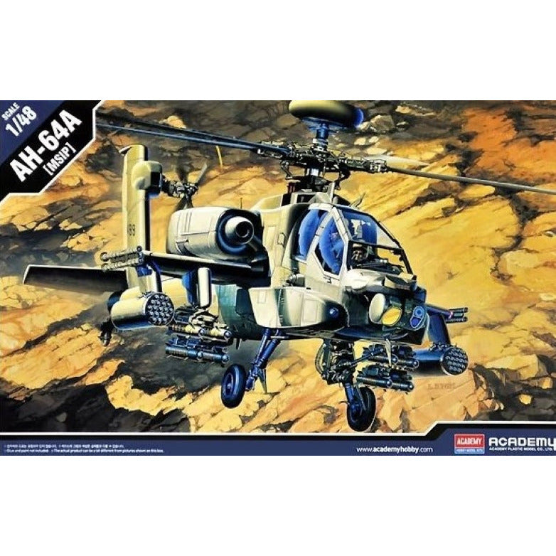 12262 Academy 1/48 AH-64 Apache