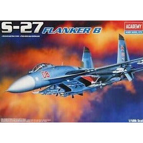 12270 Academy 1/48 Su-27 Flanker B