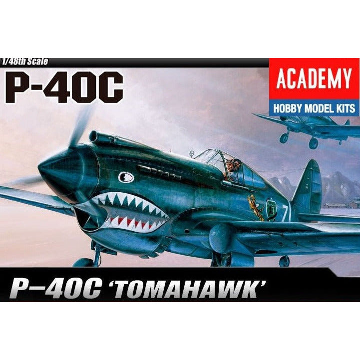 Injection Model Kit 12280 Academy 1/48 Tomahawk P-40C – Injection Models Now