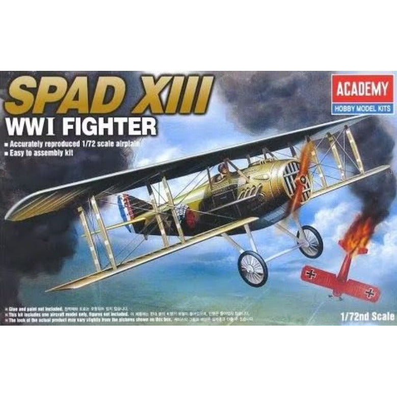 12446 Academy 1/72 Spad XIII WWI Fighter