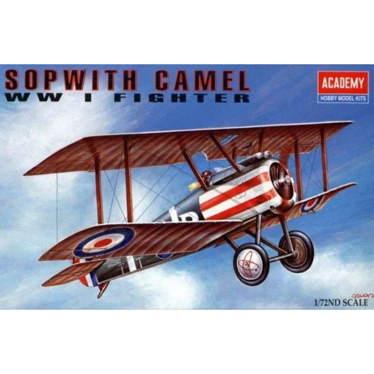 12447 Academy 1/72 Sopwith Camel WW1 Fighter