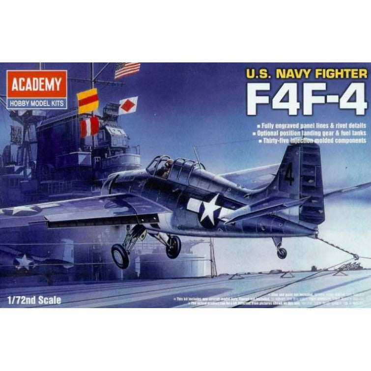 Injection Model Kit 12451 Academy 1/72 F4F-4 Wildcat – Injection Models Now