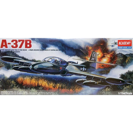 12461 Academy 1/72 A-37B Dragonfly Vietnam War