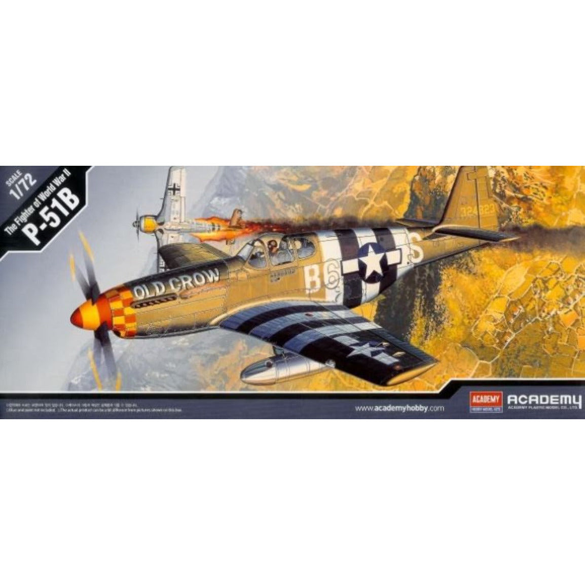 Injection Model Kit 12464 Academy 1/72 P-51B Mustang – Injection Models Now