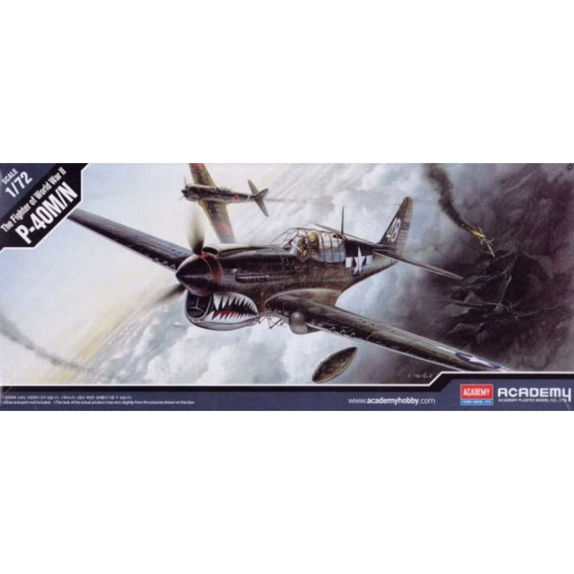 12465 Academy 1/72 P-40M/N Warhawk