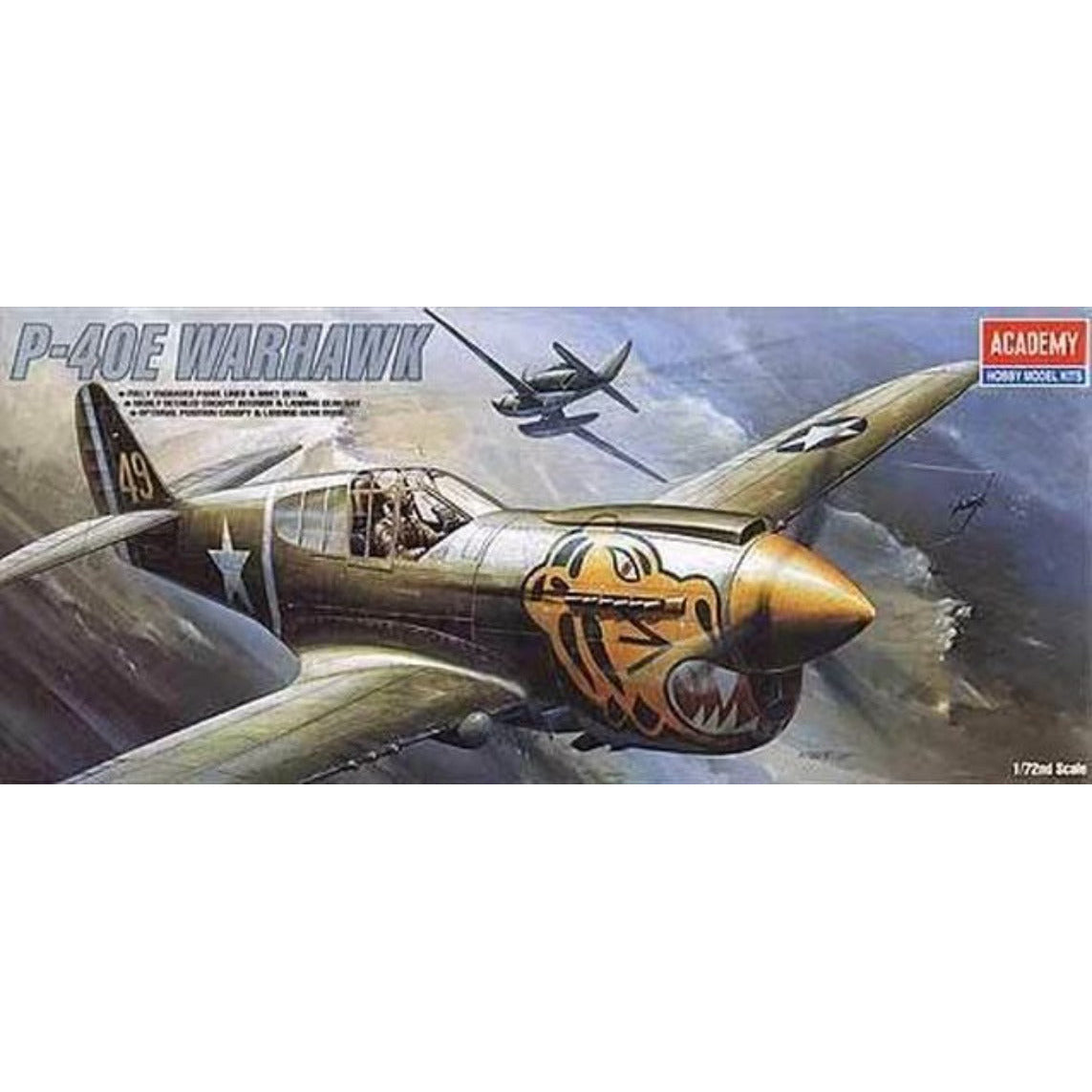 12468 Academy 1/72 P-40E Warhawk