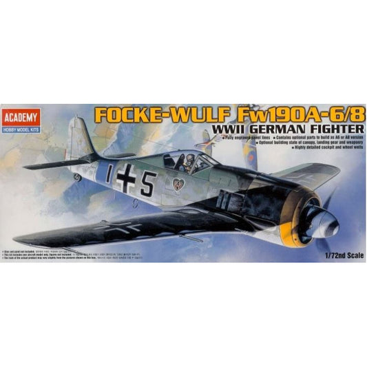 12480 Academy 1/72 Focke Wulf Fw190A-6/8