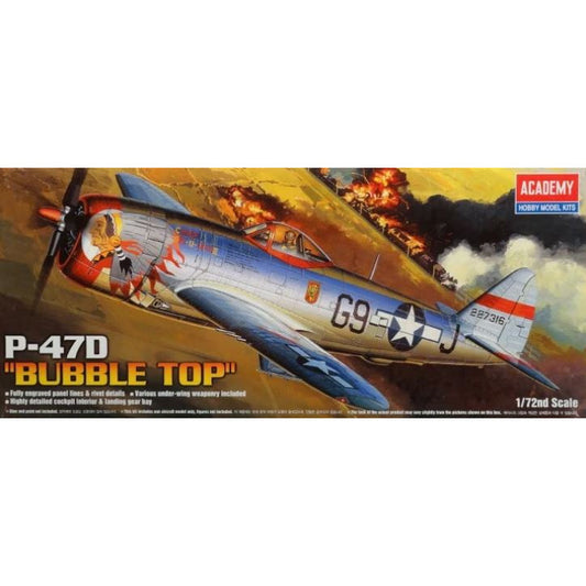 12491 Academy 1/72 P-47D "Bubble top"