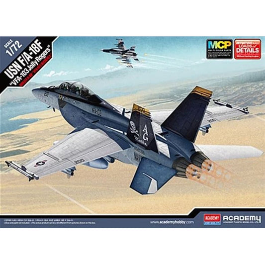 12535 Academy 1/72 USN F/A-18F "VFA-103" Jolly Roger MCP