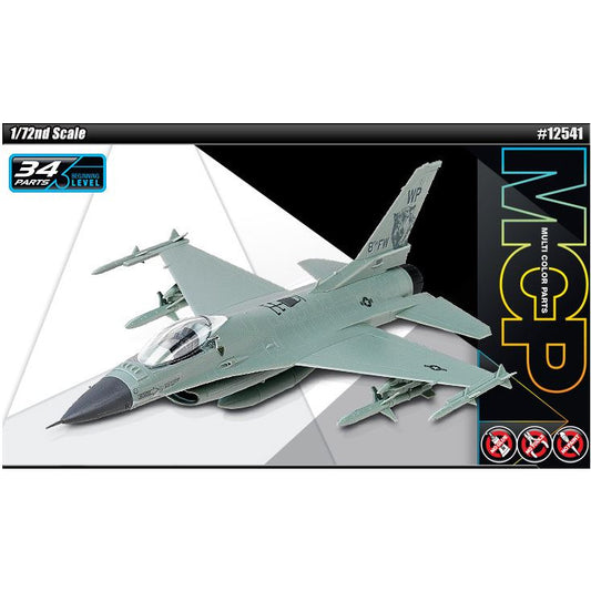 12541 Academy 1/72 Usaf F-16C Multirole Fighter MCP