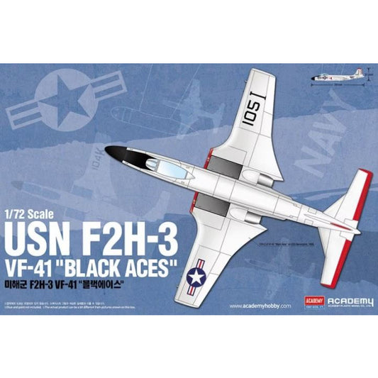 12548 Academy 1/72 USN F2H-3 VF-41 Black Aces