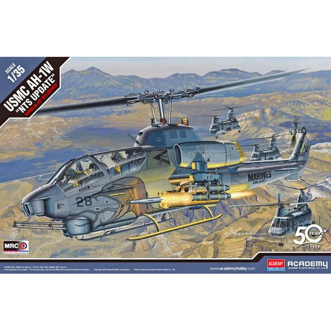 12116 Academy 1/35 Usmc AH-1W "NTS Update"