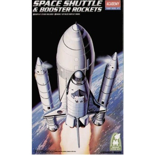 12707 Academy Space Shuttle With Booster Rockets 1/288 Model Kit