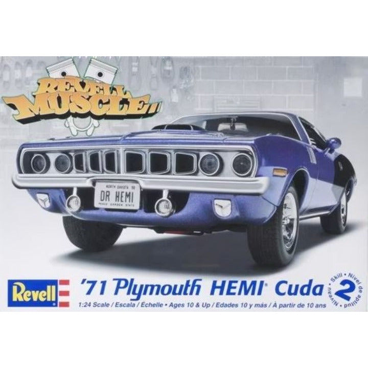 12943 Revell 1/24 Plymouth Hemi Cuda 426 '71