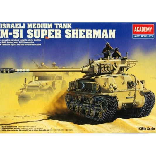 13254 Academy 1/35 M51 Super Sherman IDF