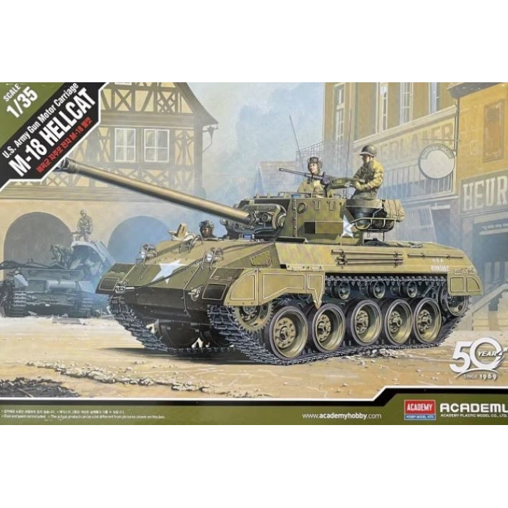 Injection Model Kit Academy 1/35 Us Army M-18 Hellcat 13255 – Injection Models Now