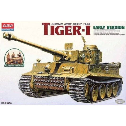 13264 Academy 1/35 Tiger Tank WWII "Exterior Model"