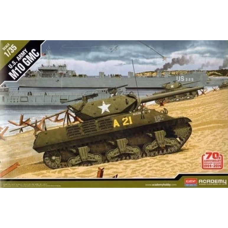 13288 Academy 1/35 U.S. Army M10 GMC Tank D-Day