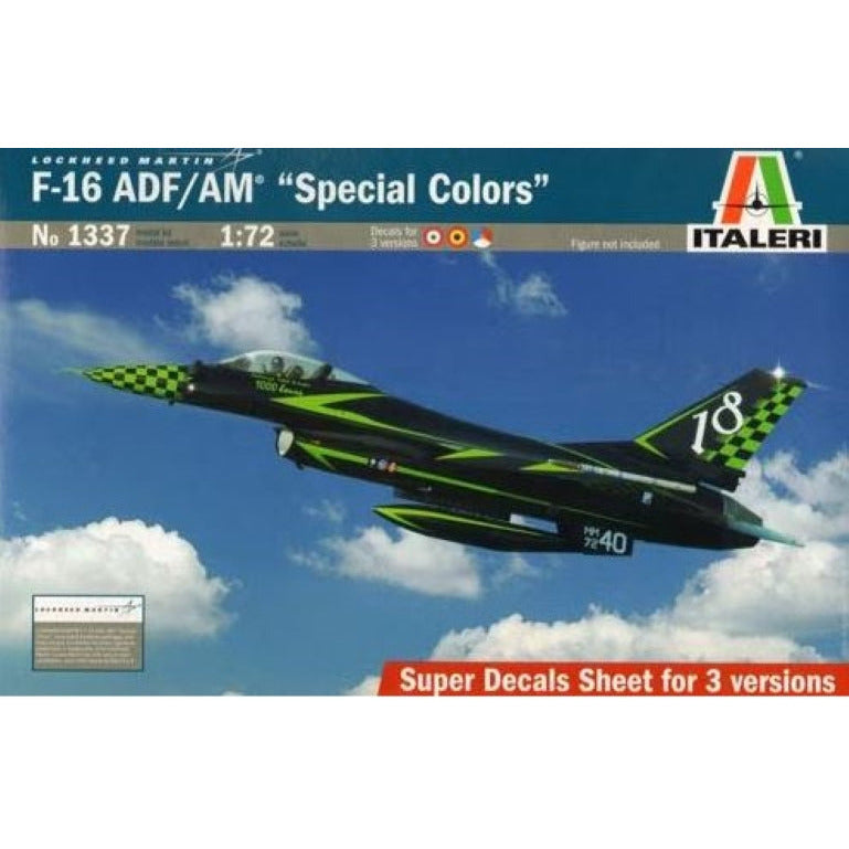Injection Model Kit Italeri 1/72 F-16A Special Colour Scheme 1337 – Injection Models Now
