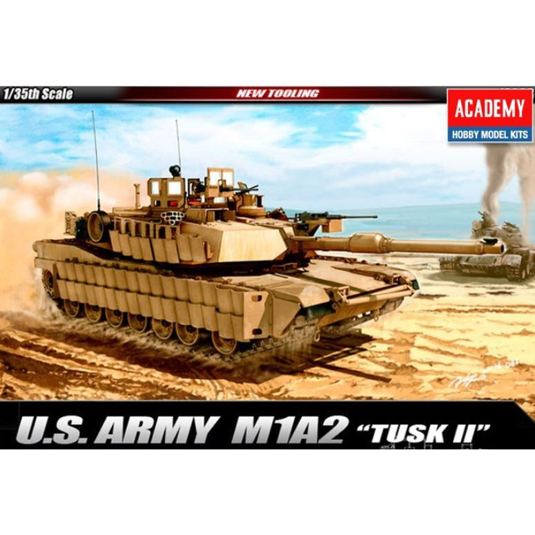 13504 Academy 1/35 US Army Tusk M1A2 – Injection Models Now