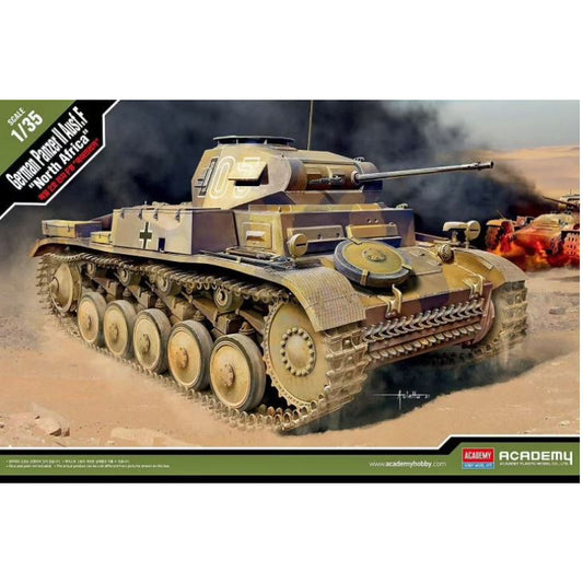 13535 Academy 1/35 German Panzer II Ausf.F "Nth Africa"