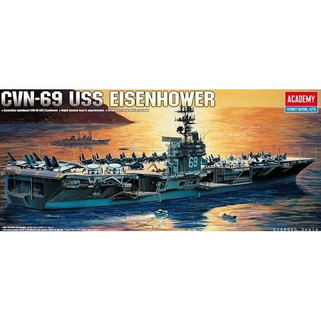14212 Academy 1/800 USS CVN-69 Eisenhower – Injection Models Now