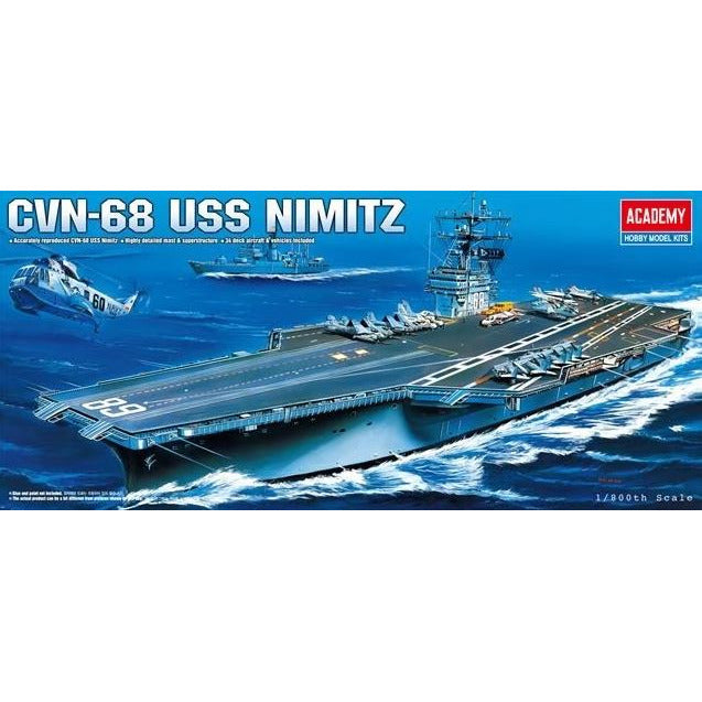 14213 Academy 1/800 CVN-68 USS Nimitz – Injection Models Now