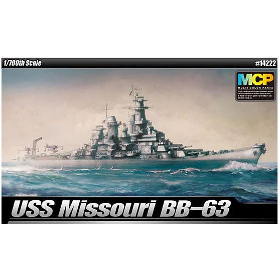 14222 Academy 1/700 USS Missouri MCP – Injection Models Now