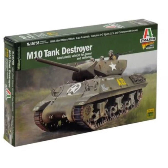 15758 Italeri 1/56 Warlord M10 Tank Destroyer